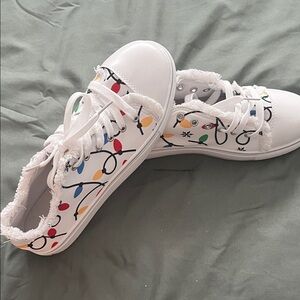 SHEIN White Christmas Sneakers